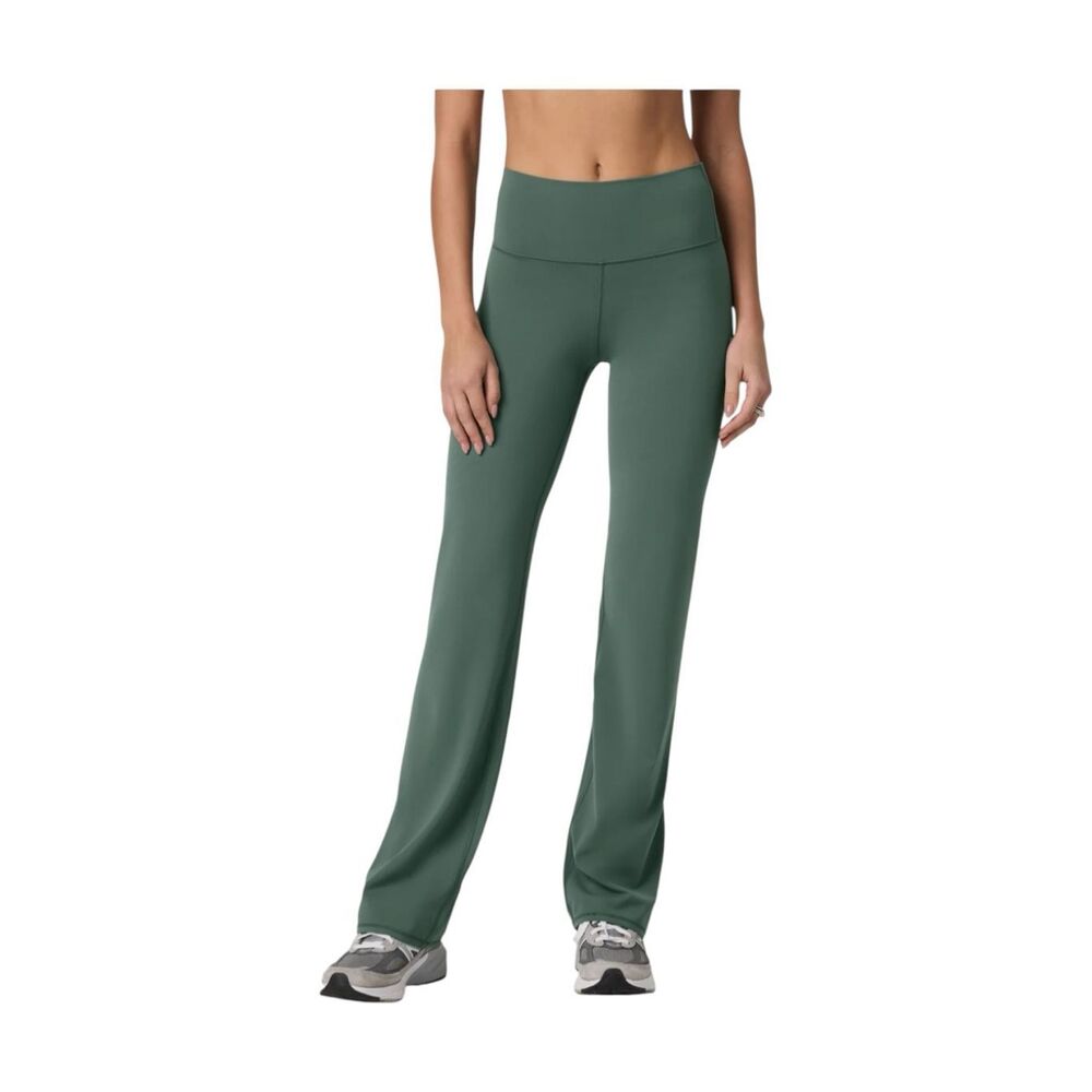 NWT Vuori All the Feels Straight Leg Womens Size Medium Agate Green